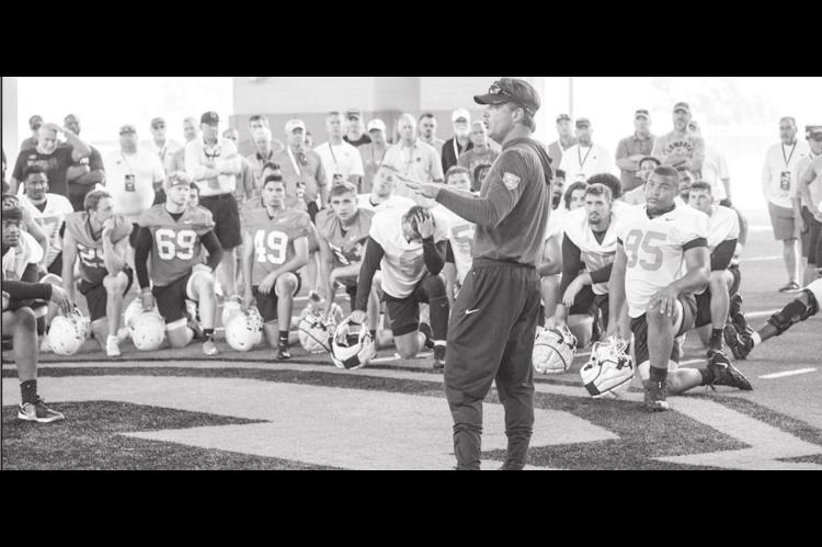 Oklahoma State Opens Fall Football Practice