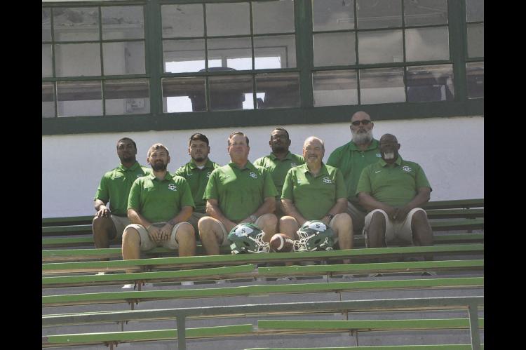The 2026 Seminole Chieftain coaches: Head Coach – Mike Synder, assistant coach – Todd Davis, assistant coach – Steven Huff, assistant coach – Eric Bradley, assistant coach - Barry Giles, assistant coach – Anthony Lawson, assistant coach – Brian McAlvain, assistant coach – Kaden Allison, assistant coach – Papi White Staff photo by Bill Anderson