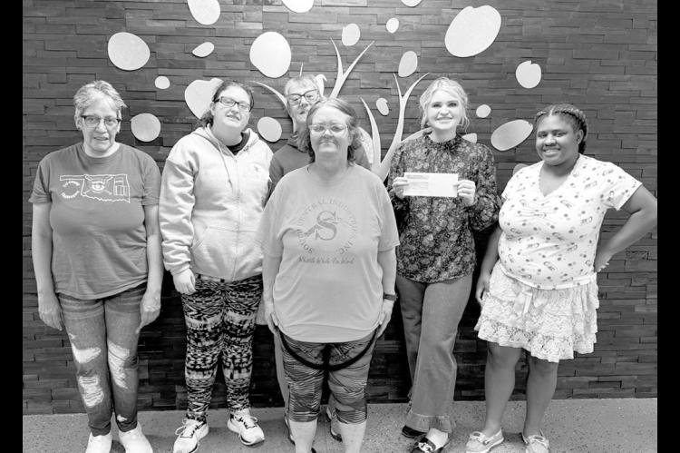 Representatives of the United Way of Eastern Country Inc. were presented with a $1,500 check from the CVECares Committee with Canadian Valley Electric Cooperative. United Way of Eastern Country’s service area includes Seminole County. —Courtesy photo