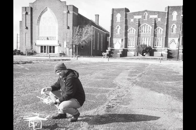 City Employee Raises New Heights With Drone