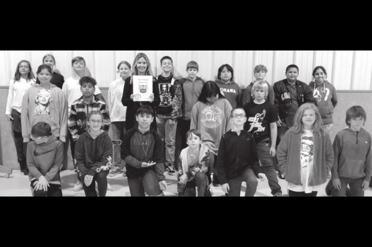 The 5th Grade students at Konawa Elementary