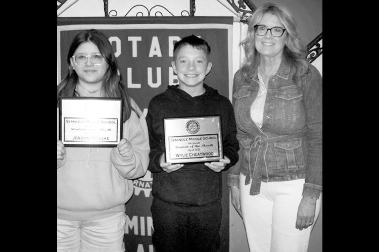 Civic Clubs Honor Seminole Middle School Students