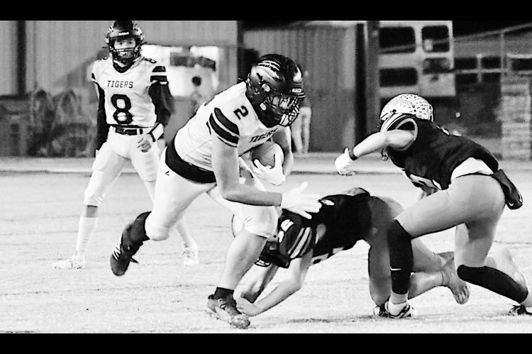 Konawa Tigers Win First Round of Playoffs at Mangum