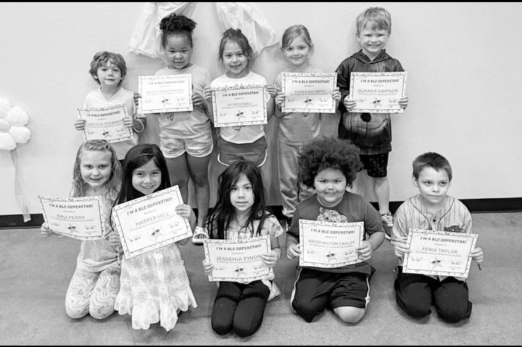 Betty L. Smith Early Childhood Center Names Star Students For Month of April