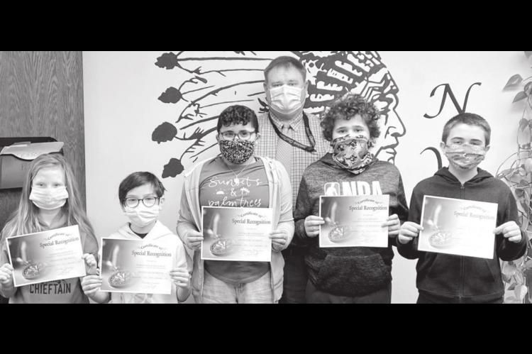 	5th Grade: Congratulations to the January Students of the Month