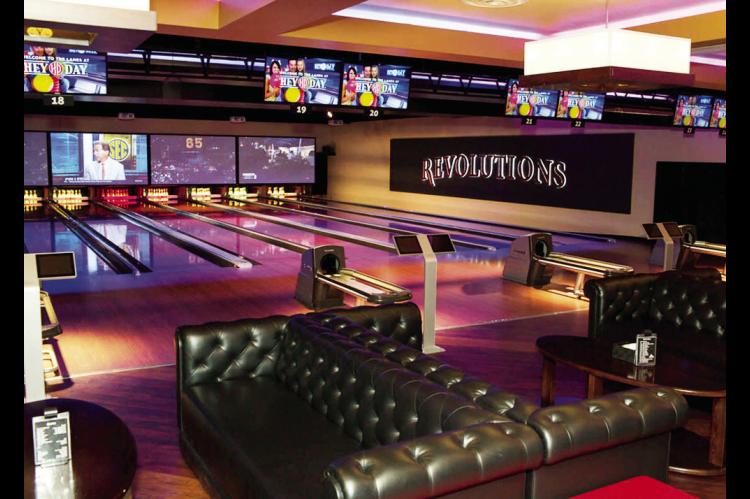 Pictured is the bowling area at Heyday Entertainment in Norman. The City of Seminole has entered into an agreement with Heyday for management of “Hey Seminole,” which is under construction on Highway 9 across from Seminole High School. The center is expected to open Sept. 1. (Website image)