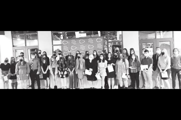 Students Celebrate Induction Into National Honor Society