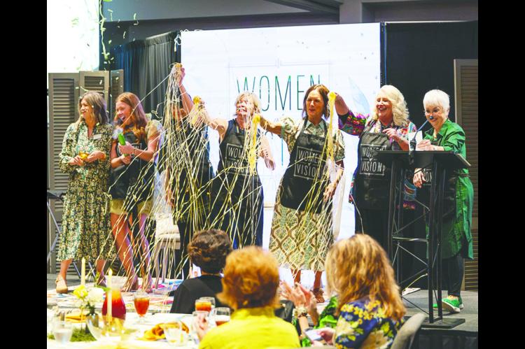 Women of Vision held its annual gathering and dinner Oct. 1 in the Geiger Center as part of The Weekend festivities on the Oklahoma Baptist University campus, bringing together alumnae, parents, community partners and friends who share a commitment to supporting OBU through philanthropy and service. (OBU photo)