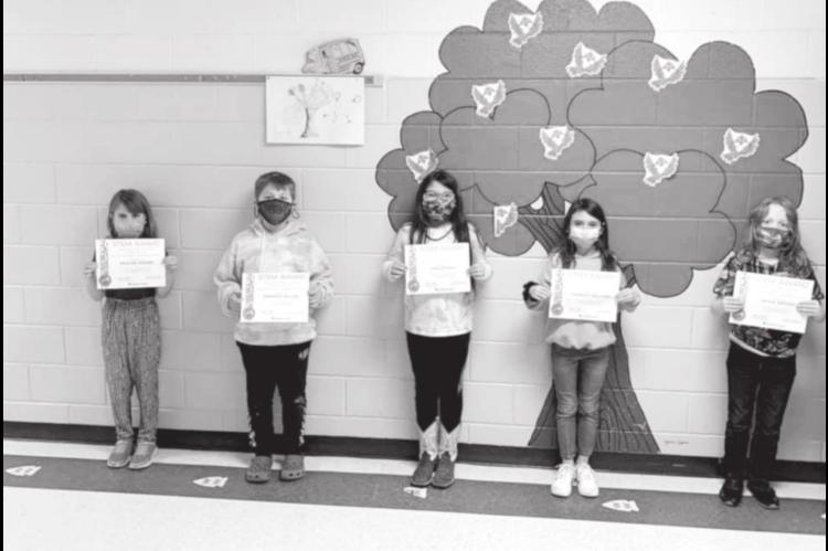 Congratulations to the third grade students