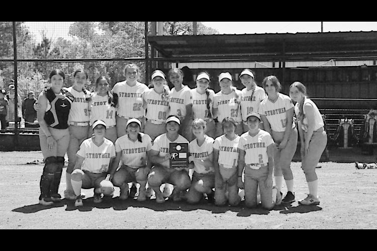 The Strother Lady Yellowjackets won the Class A District Championship over Geary 21-0 and 20-3 Tuesday afternoon. Staff Photo by Laciona LeMay