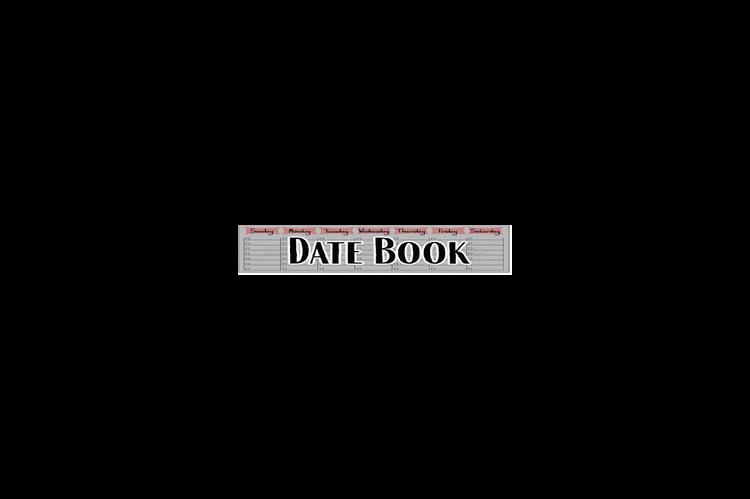 DATE BOOK
