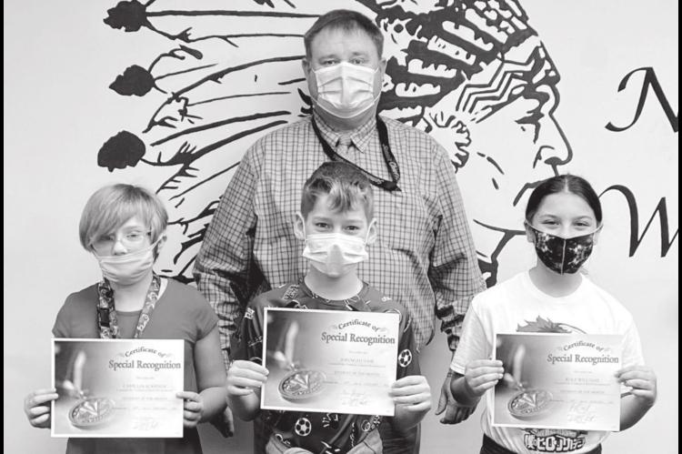 	4th Grade: Congratulations to the January Students of the Month 