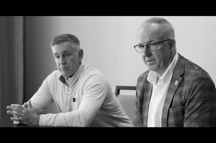 Tony Petitti and Greg Sankey