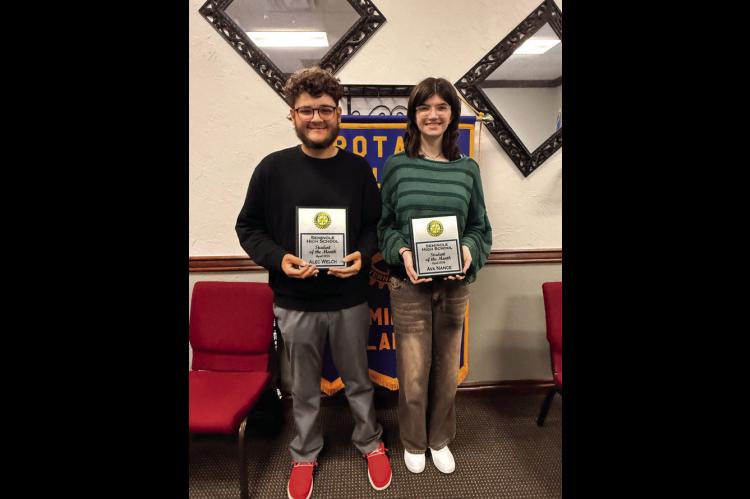 Seminole High School Names Students of The Month