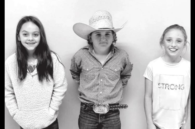Wewoka 4-H club members