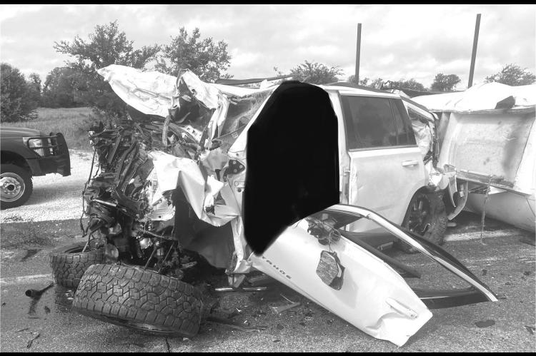 Early Friday morning, June 6, the Seminole Fire Department and EMS responded to a serious motor vehicle accident on the Seminole-Pottawatomie County line involving a head-on collision between an SUV and a tank truck carrying compressed CO₂. The impact c