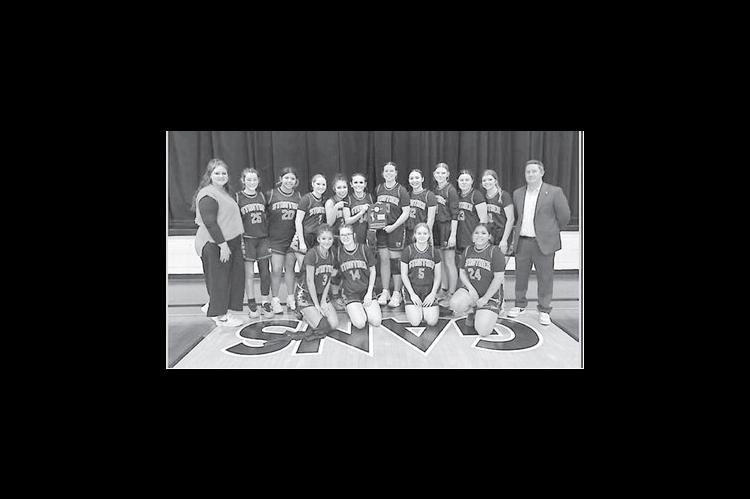 District 4 Champs The Strother Lady Yellowjackets won the Class B-I, District 4 Championship over LeFlore 50-32. Courtesy Photo