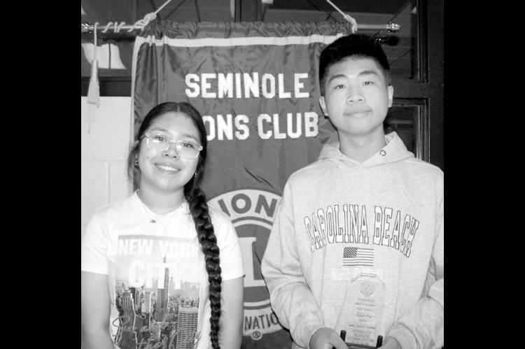 Seminole Middle School Names Students of The Month