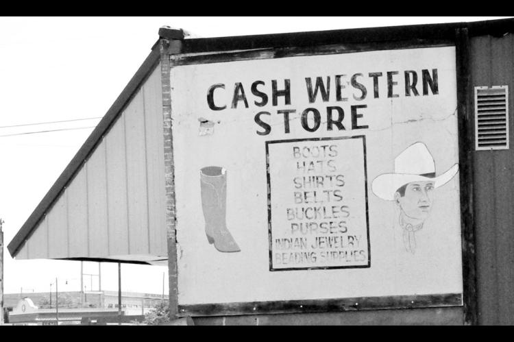 Cash Western Store at 217 N. Broadway in Seminole was founded in 1937. (Staff photo by Bill Anderson)