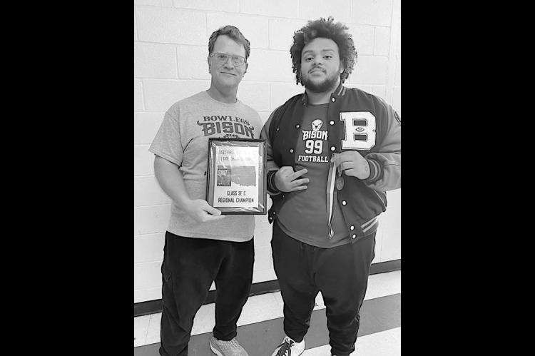 Bowlegs Champ Bowlegs Powerlifter Aiden Prentice qualified for the OPCA State Small School Powerlifting Championship on March 7th by placing third at the SE Regionals. Bowlegs Powerlifting Team won the OPCA SE Small School Class C Regional Championship. P