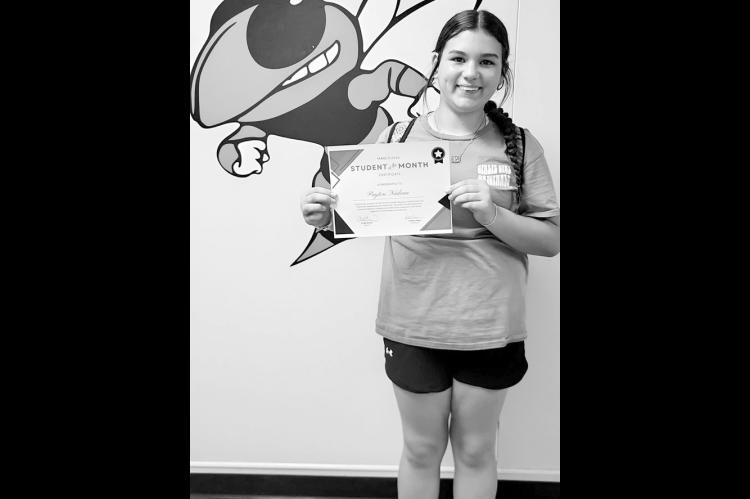 Strother Announces MS, HS Students of The Month