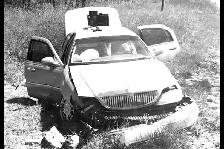 Car Hauling Stolen Goods Crashes During Pursuit
