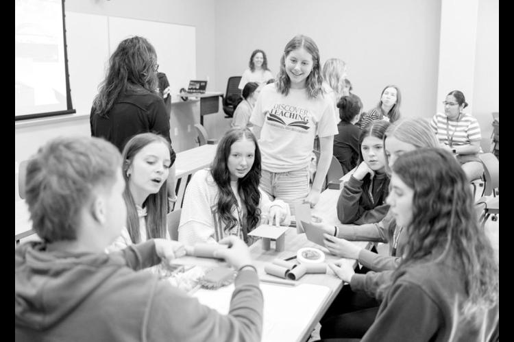 High school students interested in exploring a career in education will have the opportunity to experience teaching firsthand at Oklahoma Baptist University’s “Discover Teaching” event on Oct. 27. (OBU photo)