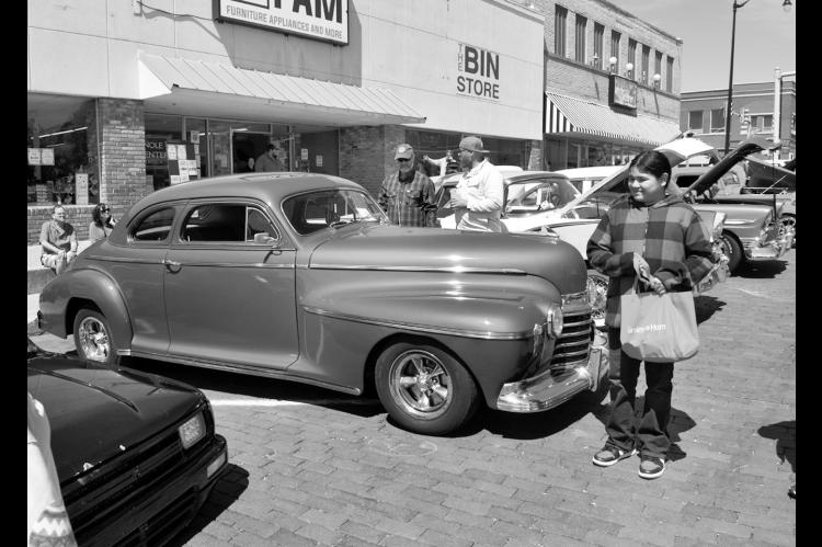 The Seminole Arts Council’s car show was a big hit at this year’s Made in Oklahoma Festival held in downtown Seminole Saturday morning. Proceeds from the show benefit local art projects. The festival is sponsored by the Seminole Chamber of Commerce. T