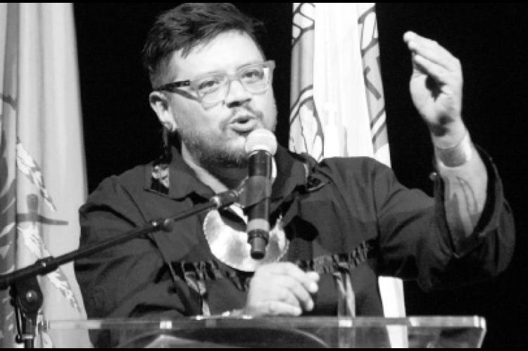 Sterlin Harjo, co-creator of the series “Reservation Dogs”