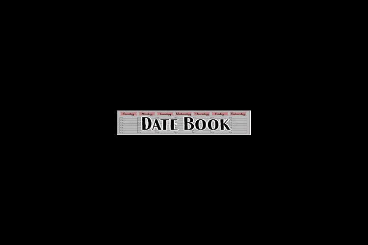 DATE BOOK