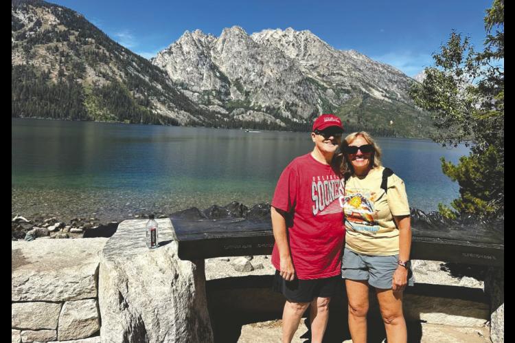 Jeff Griffin and his wife, Angie, on a recent vacation. (Courtesy photo)