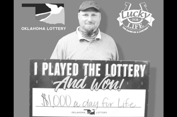 Oklahoma Man Wins Luck for Life Lottery