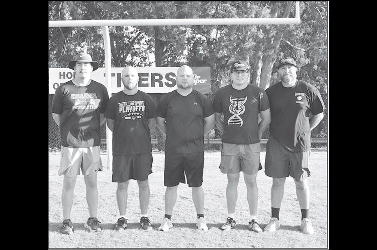 2026 Konawa Tiger Coaches: Jacob Leslie – assistant coach, Tyler Douthit – assistant coach, Jeff Tompkins – Head Coach, Silas Isaacs – assistant coach, Eric Christianson – assistant coach