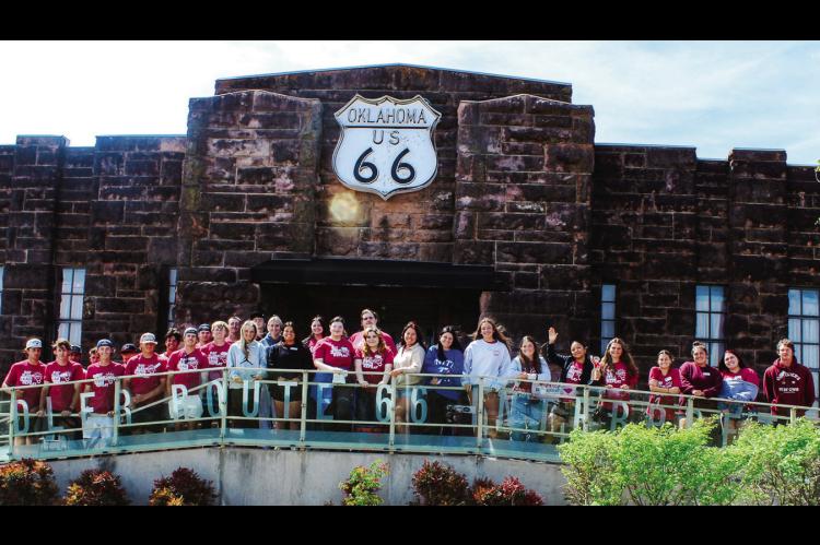 SSC Leadership Students Tour Historic Route 66 Sites