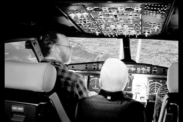 Jason Atha, aviation instructor for Putnam City Public Schools attended the FlightSafety International Teacher Simulation Expo in Broken Arrow, Feb. 10-11. (Photo provided)