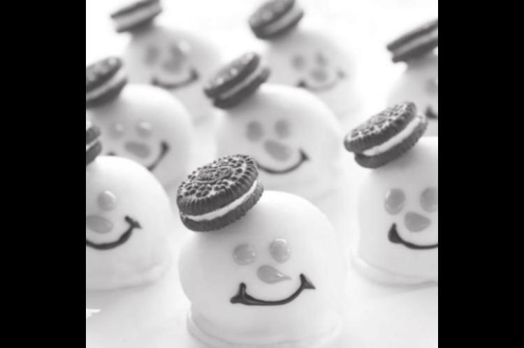 Melted Snowmen Oreo Balls Recipe