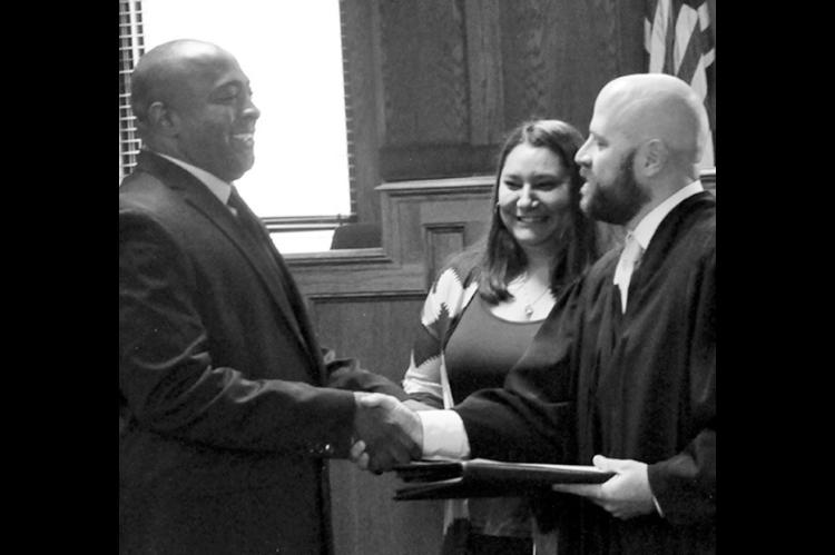 Louie Sworn in to First Full Term as County Sheriff