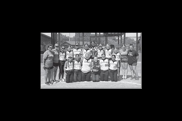 Varnum Lady Whippets are District Champions with wins 16-0, 8-0 and 10-0 over Oaks and Webbers Falls. Courtesy Photo