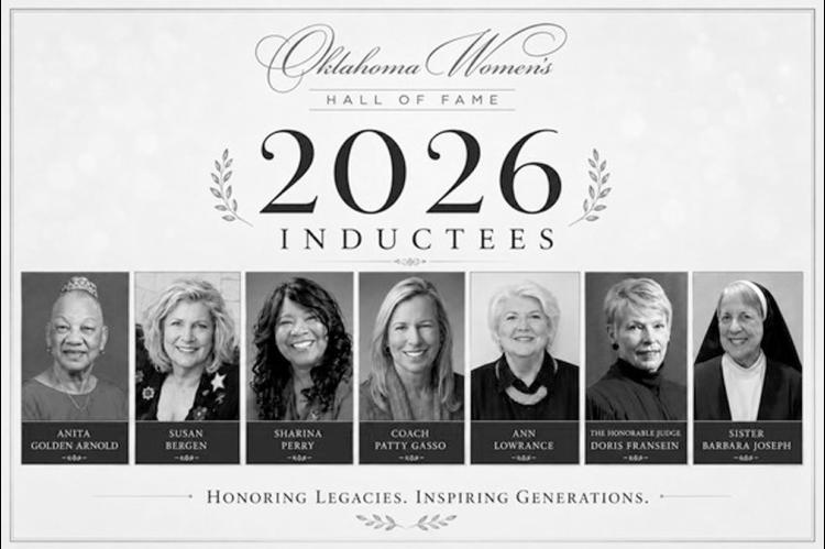 Seven to be Inducted Into Oklahoma Women’s Hall of Fame