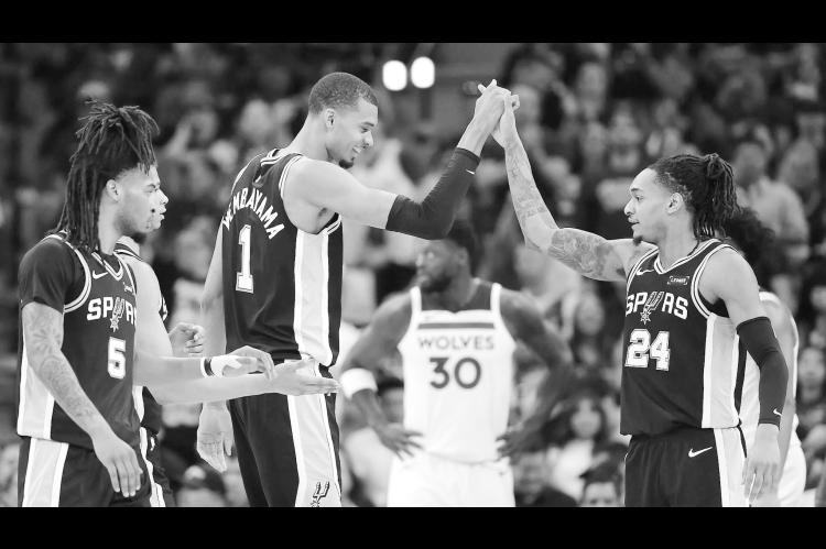 The Spurs Beat the Wolves 126-97 for a 3-2 Lead in the Series