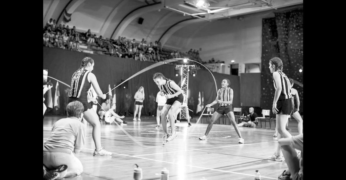 The Bouncing Bulldogs, a world-renowned jump rope team from North Carolina, will be at the Reynolds Wellness Center in Seminole June 22-24. The community is invited to free exhibition by the team on Tuesday, June 23 at 5:30 p.m. at the Wellness Center, located at 1001 E. Strother Avenue. (Website photo)