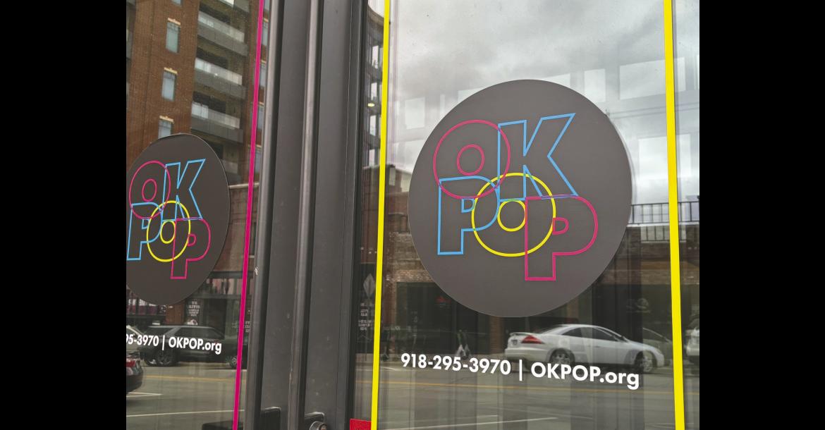 The OKPOP Museum in Tulsa, pictured March 19, 2025. (Photo by Nuria Martinez-Keel/Oklahoma Voice)