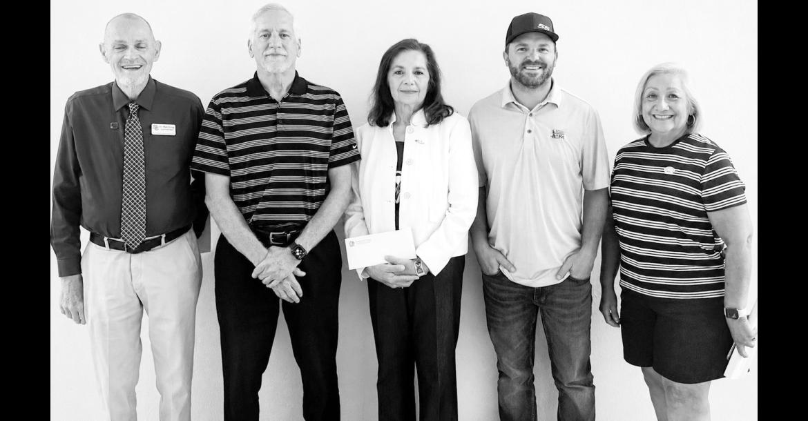 Seminole Public Schools reported that the Seminole Nation of Oklahoma has shown support for the district through the waiver of the Impact Aid Indian Policies and Procedures requirements for the upcoming FY2026–2027 Impact Aid application year. Pictured l-r are Dr. Bob Gragg, Superintendent; Mark Schell, Board President; Sheila Harjo, Assistant Chief of the Seminole Nation; Tyler Geohagan, Board Member and Lisa Cobb, Board Member. —Courtesy Photo