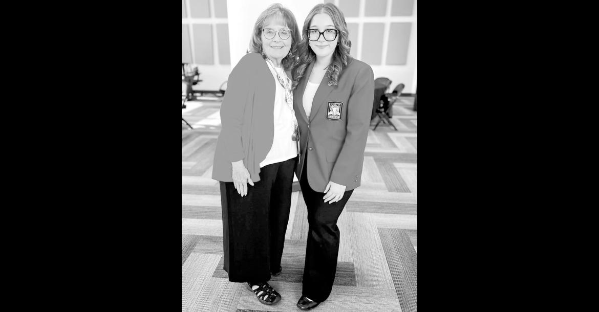 Rachel Worthen, right, a welding student at Autry Technology Center, was elected as a SkillsUSA postsecondary national officer for 2026-27 at the National Leadership and Skills Conference in Atlanta, Georgia. With her is Cheryl Cooksey, an instructor and SkillsUSA adviser at Autry Tech. (Photo provided)