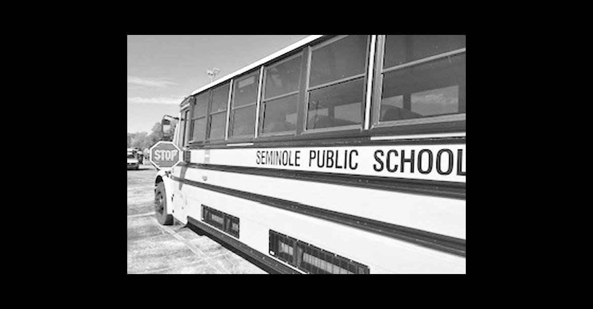 SPS buses are equipped with stop signs.