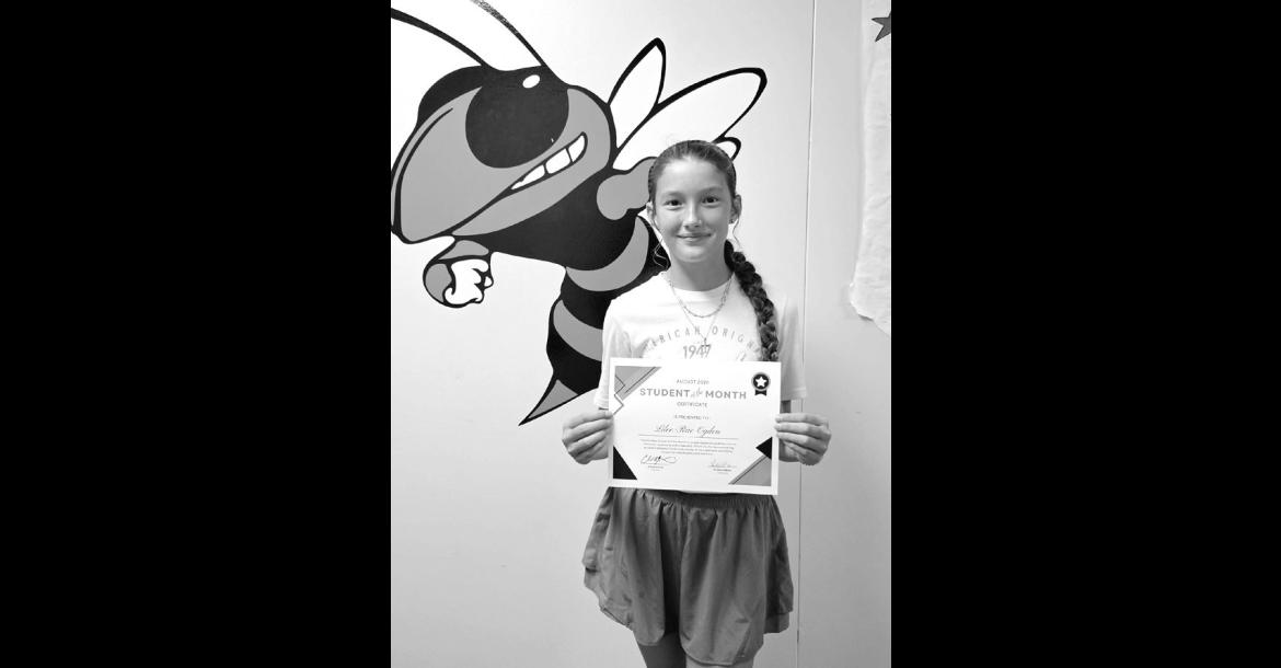 Strother Announces MS, HS Students of The Month