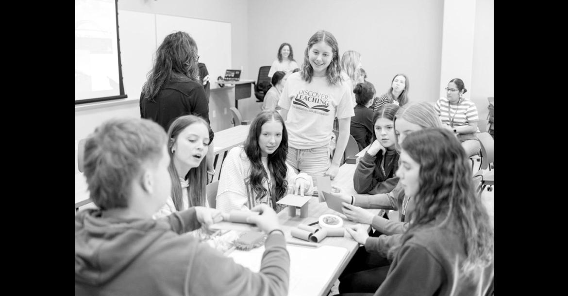 High school students interested in exploring a career in education will have the opportunity to experience teaching firsthand at Oklahoma Baptist University’s “Discover Teaching” event on Oct. 27. (OBU photo)