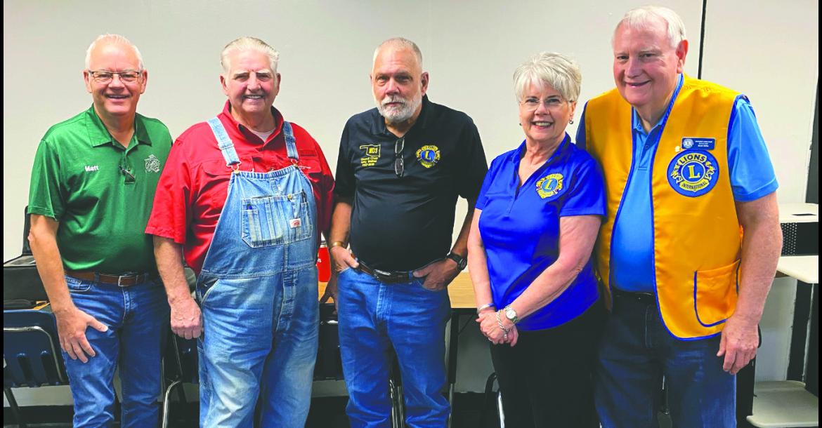 The Seminole Lions Club just completed another year of KidSight Vision Screening. Nearly 1,500 students were screened in 11 different schools. Those working this year were Lions Les Walker, Danna and Matt Riffle, Greg Walker, Lisa Saxon, Chuck Chadick, Fred Bunyan, Krista Stapp, Dale Donaho, Amy Bagwell and Tonya Ricks. Pictured at left are those who did the screening at Northwood Elementary, including (l-r) Matt Pollock, Chuck Chadick, Greg Walker, Danna Riffle and Matt Riffle. —Photo courtesy Les Walker