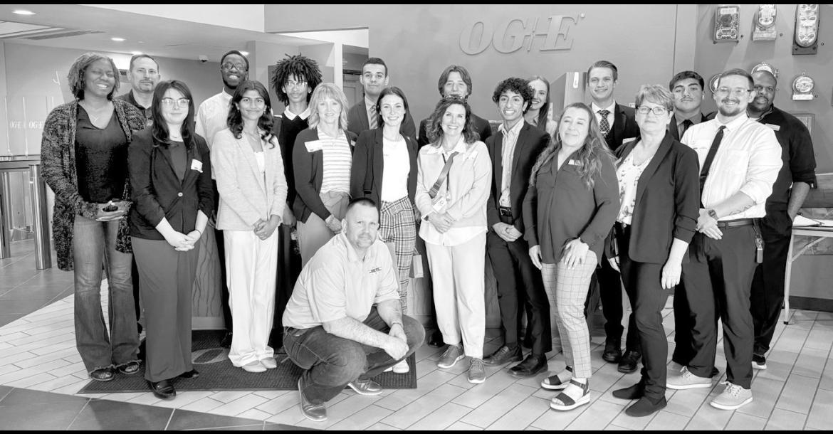 Since launching its Francis Tuttle Technology Center internship program in 2023, OG&amp;E has hosted 22 students in power plants, fleet services, human resources and cybersecurity. Six interns have since joined OG&amp;E full time. (Photo provided)
