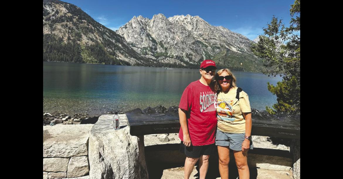 Jeff Griffin and his wife, Angie, on a recent vacation. (Courtesy photo)